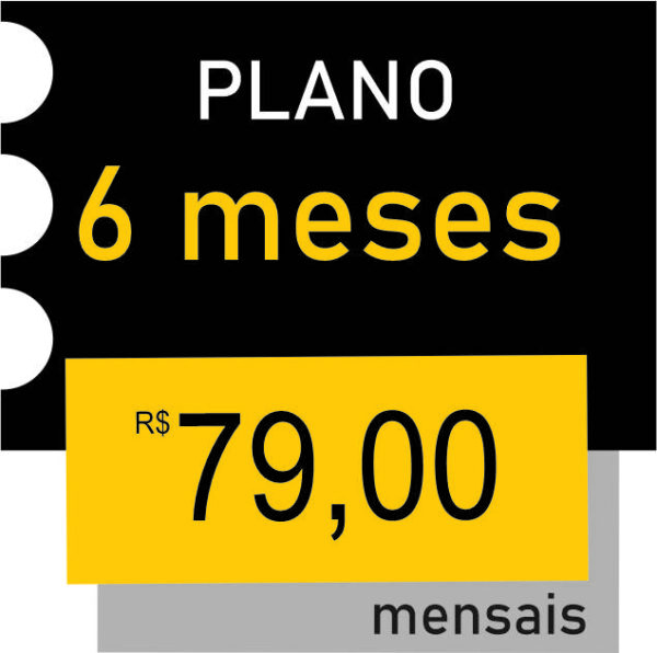Plano Semestral (6 meses)